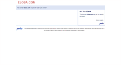 Desktop Screenshot of eloba.com